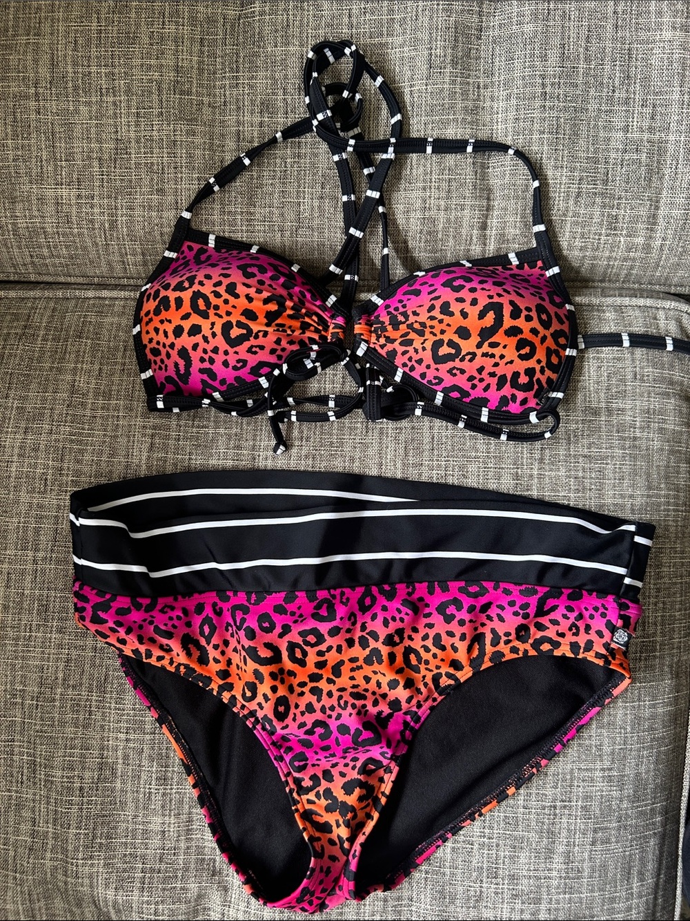 La Vie En Rose Aqua Bikini
